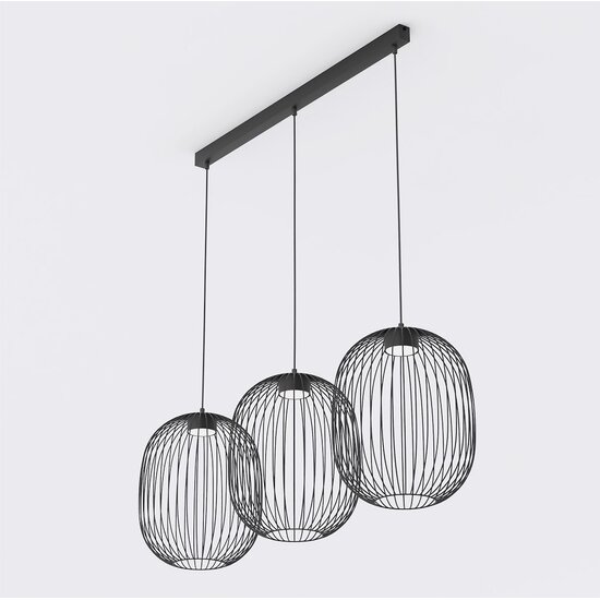 Emibig Emibig MANTRA 3 BLACK - Lampe suspendue élégante pour tous les espaces