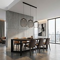 Emibig Emibig MANTRA 3 BLACK - Stylish pendant lamp for any space