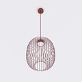 Emibig Emibig MANTRA 1 BURGUNDY - Lampe suspendue élégante pour tous les espaces