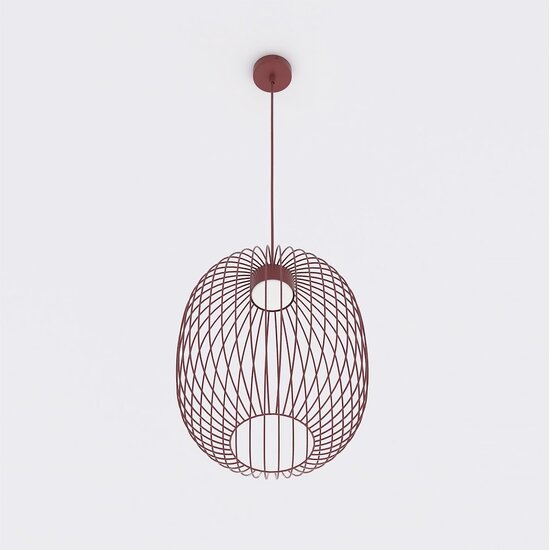 Emibig Emibig MANTRA 1 BURGUNDY - Stijlvolle hanglamp voor elke ruimte