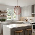 Emibig Emibig MANTRA 1 BURGUNDY - Stylish pendant lamp for any space