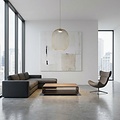 Emibig Emibig MANTRA 1 MOKKA - Lampe suspendue élégante pour tous les espaces