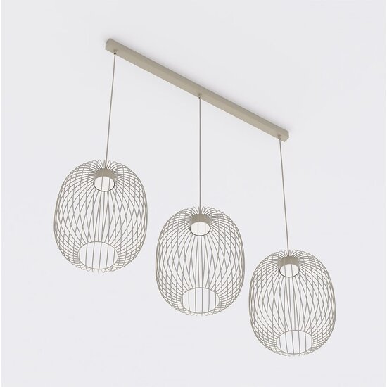 Emibig Emibig MANTRA 3 MOKKA - Lampe suspendue élégante pour tous les espaces
