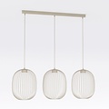Emibig Emibig MANTRA 3 MOKKA - Lampe suspendue élégante pour tous les espaces