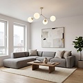 Emibig Emibig SPACE 4 MOKKA OPAL - Moderne Deckenlampe für stilvolle Beleuchtung