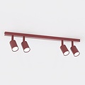 Emibig Emibig FLASH 4 BURGUNDY - Minimalistische Deckenlampe für jeden Raum