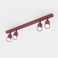 Emibig Emibig FLASH 4 BURGUNDY - Minimalistische Deckenlampe für jeden Raum