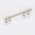 Emibig Emibig FLASH 4 MOKKA - Minimalistische plafondlamp voor elke ruimte
