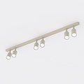 Emibig Emibig FLASH 6 MOKKA - Minimalistische Deckenlampe für jeden Raum