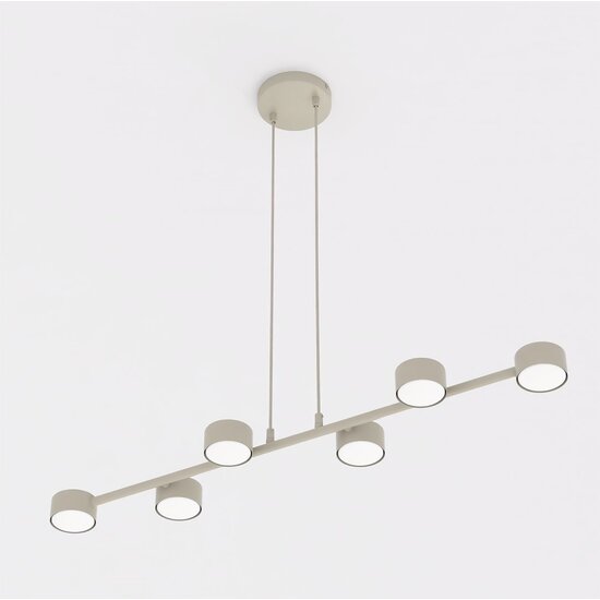 Emibig Emibig MEGARA 6 MOKKA - Lampe suspendue moderne pour un éclairage élégant