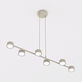 Emibig Emibig MEGARA 6 MOKKA - Modern pendant lamp for stylish lighting