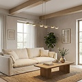 Emibig Emibig MEGARA 6 MOKKA - Modern pendant lamp for stylish lighting