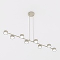 Emibig Emibig MEGARA 8 MOKKA - Suspension moderne pour un éclairage élégant