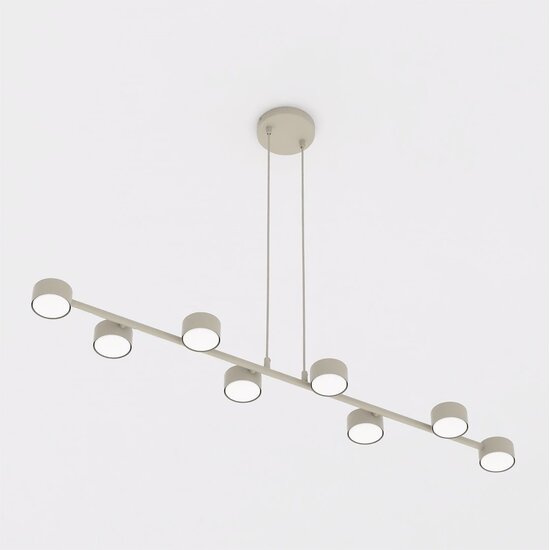 Emibig Emibig MEGARA 8 MOKKA - Moderne hanglamp voor sfeervolle verlichting
