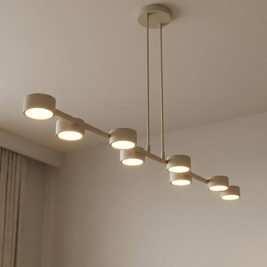 Emibig Emibig MEGARA 8 MOKKA - Moderne Pendelleuchte für stilvolle Beleuchtung