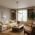 Emibig Emibig MEGARA 8 MOKKA - Moderne hanglamp voor sfeervolle verlichting