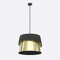 Emibig Emibig CANVA 1 BLACK GOLD - Lampe suspendue moderne pour une ambiance élégante