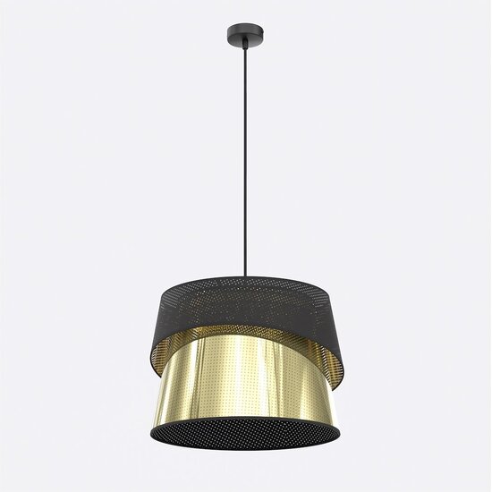 Emibig Emibig CANVA 1 BLACK GOLD - Moderne hanglamp voor een stijlvolle sfeer