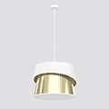 Emibig Emibig CANVA 1 WHITE GOLD - Moderne hanglamp voor sfeervolle ruimtes