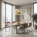 Emibig Emibig CANVA 1 WHITE GOLD - Moderne Pendelleuchte für stilvolle Räume