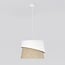 Emibig Emibig CANVA 1 WHITE NATURAL - Lampe suspendue moderne pour tous les espaces