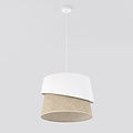 Emibig Emibig CANVA 1 WHITE NATURAL - Moderne hanglamp voor elke ruimte