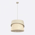 Emibig Emibig CANVA 1 MOKKA RATTAN - Lampe suspendue moderne pour un éclairage élégant