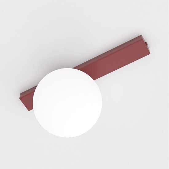 Emibig Emibig FIT 1 BURGUNDY OPAL - Minimalistische plafondlamp voor elke ruimte