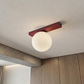Emibig Emibig FIT 1 BURGUNDY OPAL - Minimalist ceiling lamp for any space