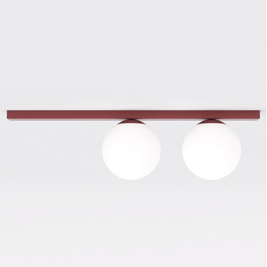 Emibig Emibig FIT 2 BURGUNDY OPAL - Minimalistische Deckenlampe für moderne Innenräume