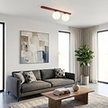 Emibig Emibig FIT 2 BURGUNDY OPAL - Minimalistische Deckenlampe für moderne Innenräume