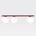 Emibig Emibig FIT 3 BURGUNDY OPAL - Minimalist ceiling lamp for any space