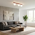 Emibig Emibig FIT 3 BURGUNDY OPAL - Lampe de plafond minimaliste pour tous les espaces