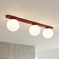 Emibig Emibig FIT 3 BURGUNDY OPAL - Minimalist ceiling lamp for any space