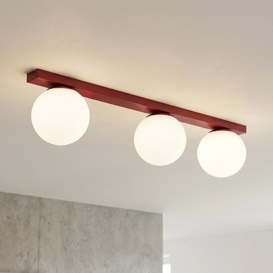 Emibig Emibig FIT 3 BURGUNDY OPAL - Minimalistische plafondlamp voor elke ruimte