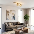 Emibig Emibig FIT 2 MOKKA AMBER - Minimalist ceiling lamp for any space