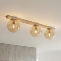 Emibig Emibig FIT 3 MOKKA AMBER - Minimalistische plafondlamp voor elke ruimte