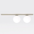Emibig Emibig FIT 2 MOKKA OPAL - Minimalistische Deckenlampe für jeden Raum