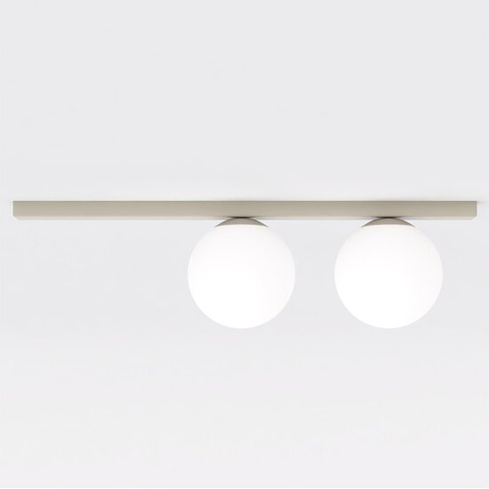 Emibig Emibig FIT 2 MOKKA OPAL - Minimalist ceiling lamp for any space