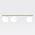 Emibig Emibig FIT 3 MOKKA OPAL - Minimalist ceiling lamp for any space