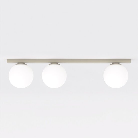 Emibig Emibig FIT 3 MOKKA OPAL - Lampe de plafond minimaliste pour tous les espaces