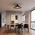 Emibig Emibig MONO 1L PLAFON BL GRAFIT - Modern ceiling lamp for stylish lighting