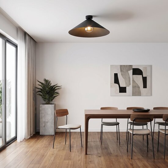 Emibig Emibig MONO 1L PLAFON BL GRAFIT - Modern ceiling lamp for stylish lighting