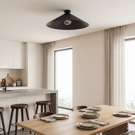 Emibig Emibig MONO 1L PLAFON BL GRAFIT - Moderne Deckenlampe für stilvolle Beleuchtung