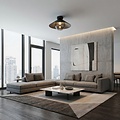 Emibig Emibig MONO 1S PLAFON BL GRAFIT - Moderne plafondlamp voor elke ruimte