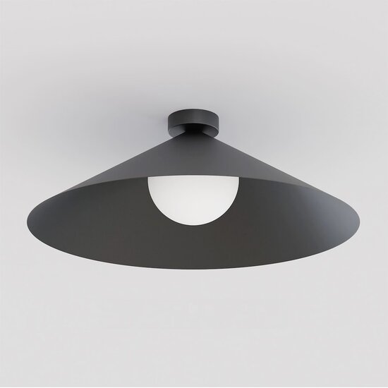 Emibig Emibig MONO 1L PLAFON BL OPAL - Modern ceiling lamp for stylish lighting