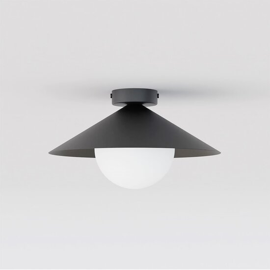 Emibig Emibig MONO 1S PLAFON BL OPAL - Modern ceiling lamp for stylish lighting