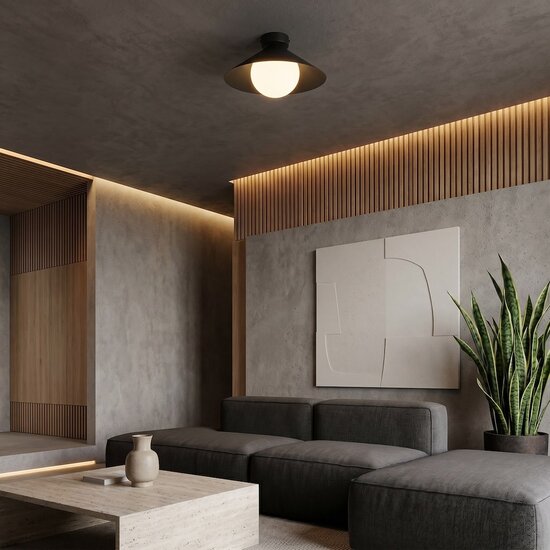 Emibig Emibig MONO 1S PLAFON BL OPAL - Moderne Deckenlampe für stilvolle Beleuchtung