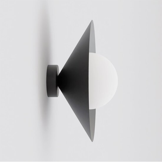 Emibig Emibig MONO K1S BL OPAL - Moderne wandlamp voor sfeervolle verlichting