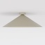 Emibig Emibig MONO 1L PLAFON MOKKA AMBER - Moderne plafondlamp voor sfeervolle verlichting